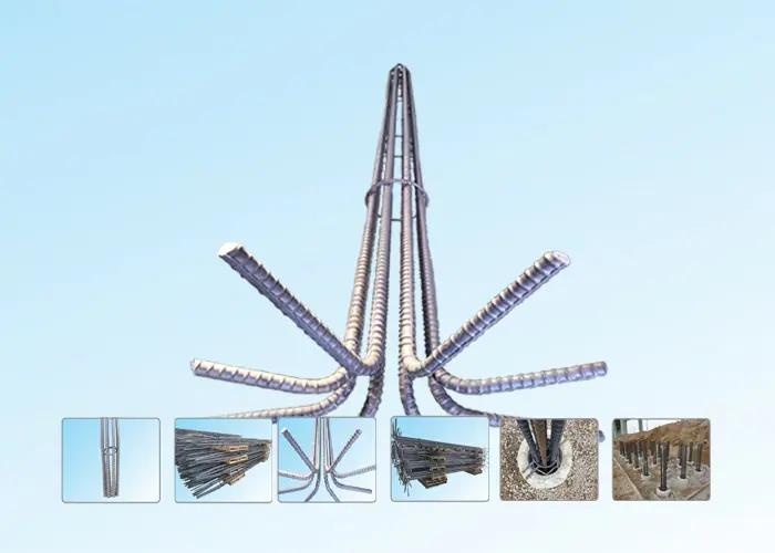 ICP파일 두부보강 자재